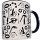 DIABLO PICANTE – premium white binding mug with black handle