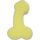 Diablo Picante – yellow penis-shaped sponge
