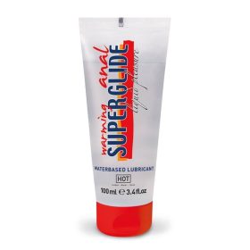   HOT Anal Superglide Warming Liquid Pleasure - waterbased lubricant 100 ml