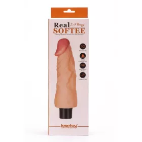 7" Real Softee Vibrating Dildo 1