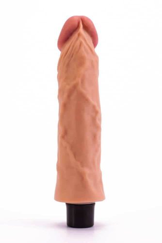 8.3" Real Softee Vibrating Dildo 3