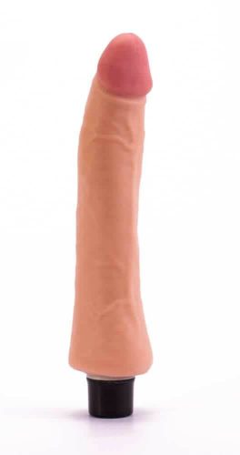 9" Real Softee Vibrating Dildo 5
