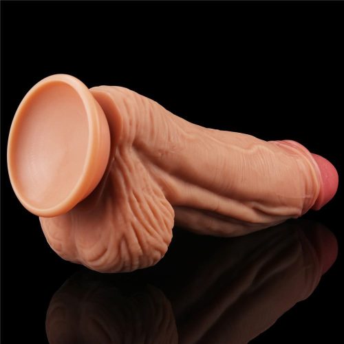 10" Dual-Layered Silicone Cock