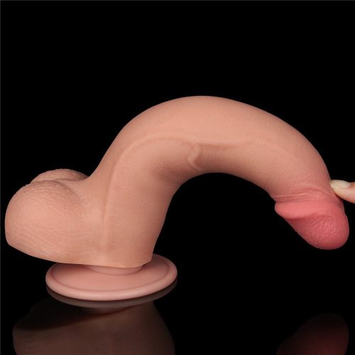 8.5'' Sliding Skin Dual Layer Dong Flesh I_B15O50_3