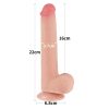 9'' Sliding Skin Dual Layer Dong Flesh_B15O50_3