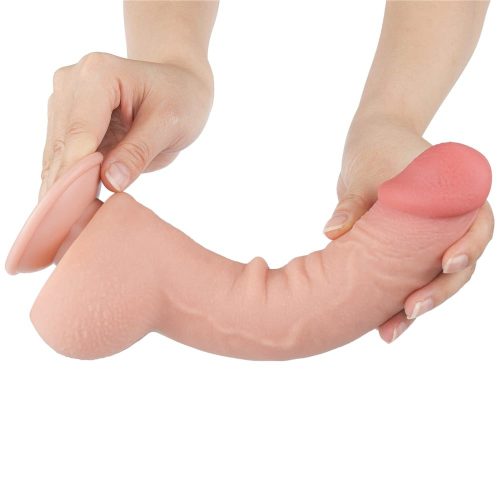 9.5'' Sliding Skin Dual Layer Dong Flesh_B15O50_3
