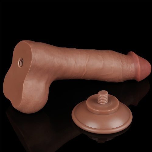8'' Sliding Skin Dual Layer Dong Brown I_B15O50_3