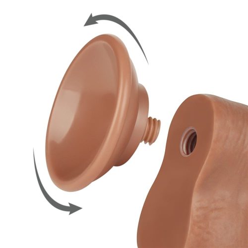 8'' Sliding Skin Dual Layer Dong Brown I_B15O50_3