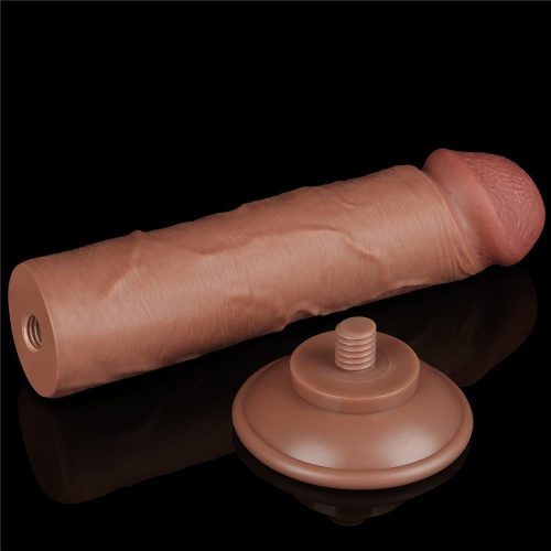8'' Sliding Skin Dual Layer Dong Brown II_B15O50_3