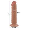 8'' Sliding Skin Dual Layer Dong Brown II_B15O50_3