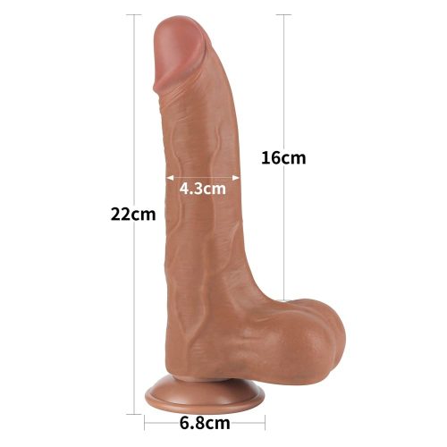 8.5'' Sliding Skin Dual Layer Dong Brown II_B15O50_3
