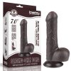 7'' Sliding Skin Dual Layer Dong Black_B15O50_3