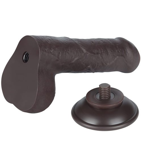 7'' Sliding Skin Dual Layer Dong Black_B15O50_3
