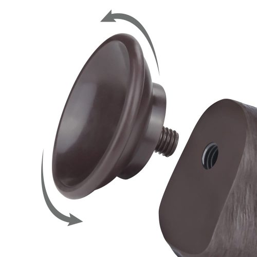 8'' Sliding Skin Dual Layer Dong Black III_B15O50_3