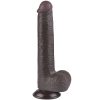 9'' Sliding Skin Dual Layer Dong Black_B15O50_3