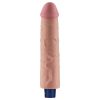 9.5" REAL SOFTEE Rechargeable Vibrating Dildo(Flesh)
