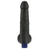 9" REAL SOFTEE Rechargeable Vibrating Dildo(Black)_B15O50_4
