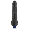 10.5" REAL SOFTEE Rechargeable Vibrating Dildo(Black)_B15O50_4