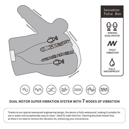 Streetgirl's Dual Motor Sensation Pulse With Dildo