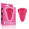 Flicker Rechargeable Vibrator Rose Red