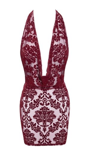 Kink Royal cascade mini dress L