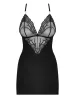 828-CHE-1 chemise & thong  S/M