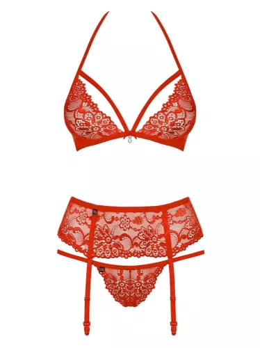 838-SEG-3 set 3-pcs red S/M
