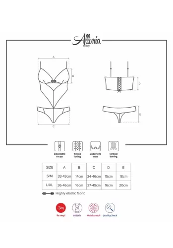Alluria teddy S/M