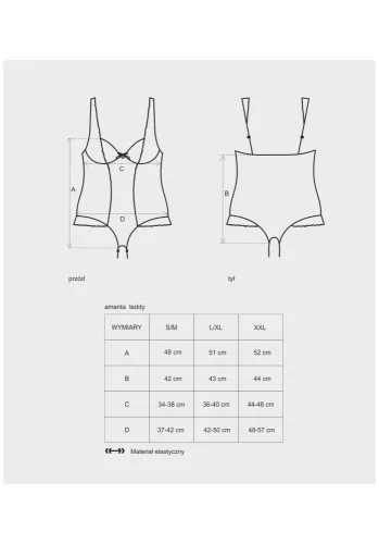 Amanta teddy S/M