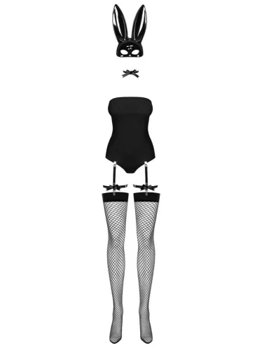 Bunny costume L/XL black