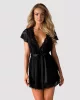 810-PEI-1 peignoir black L/XL