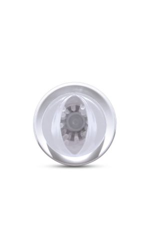 Rechargeable Roto-Bator Pussy White/Clear/Multi