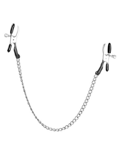 Alligator Nipple Clamps Silver