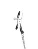 Alligator Nipple Clamps Silver