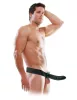8" Hollow Strap-On Black