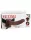 9" Hollow Strap-On with Balls Brown/Black