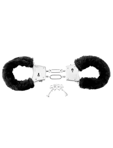Beginner's Furry Cuffs Black