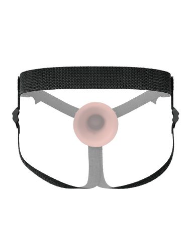 9" Silicone Hollow Strap-On Dual Density