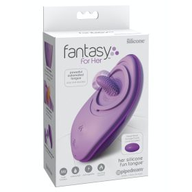 Her Silicone Fun Tongue Purple