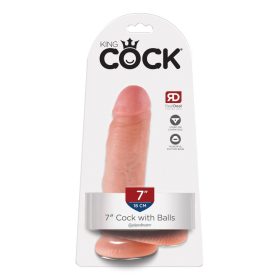 7" Cock with Balls  Light
