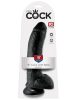9" Cock with Balls Black