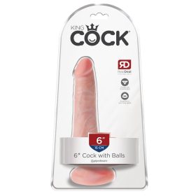 6" Cock with Balls Light