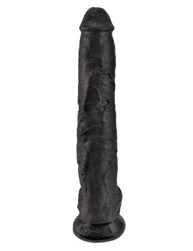14" Cock with Balls Black