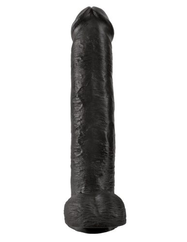15" Cock with Balls Black