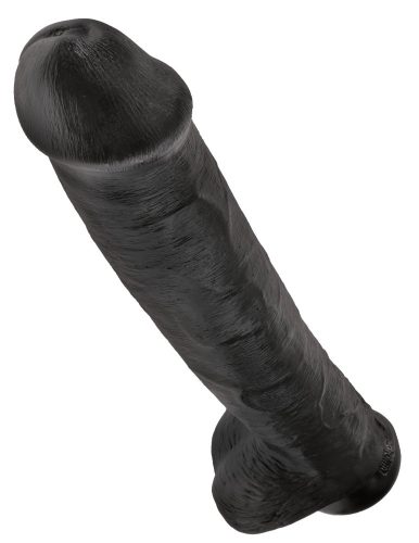 15" Cock with Balls Black