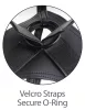 7" Uncut with Strap on Harness  Light