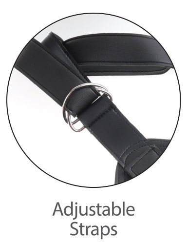 7" Uncut with Strap on Harness Light