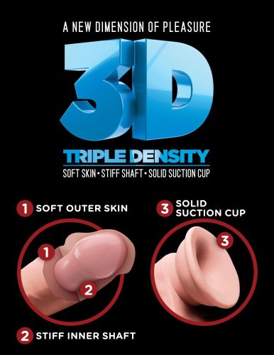 9" Triple Density Cock Light