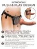 Beginner's Body Dock Strap-on Harness Black/ Black
