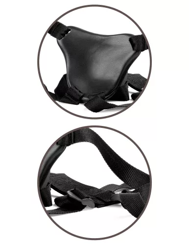 Beginner's Body Dock Strap-on Harness Black/ Black